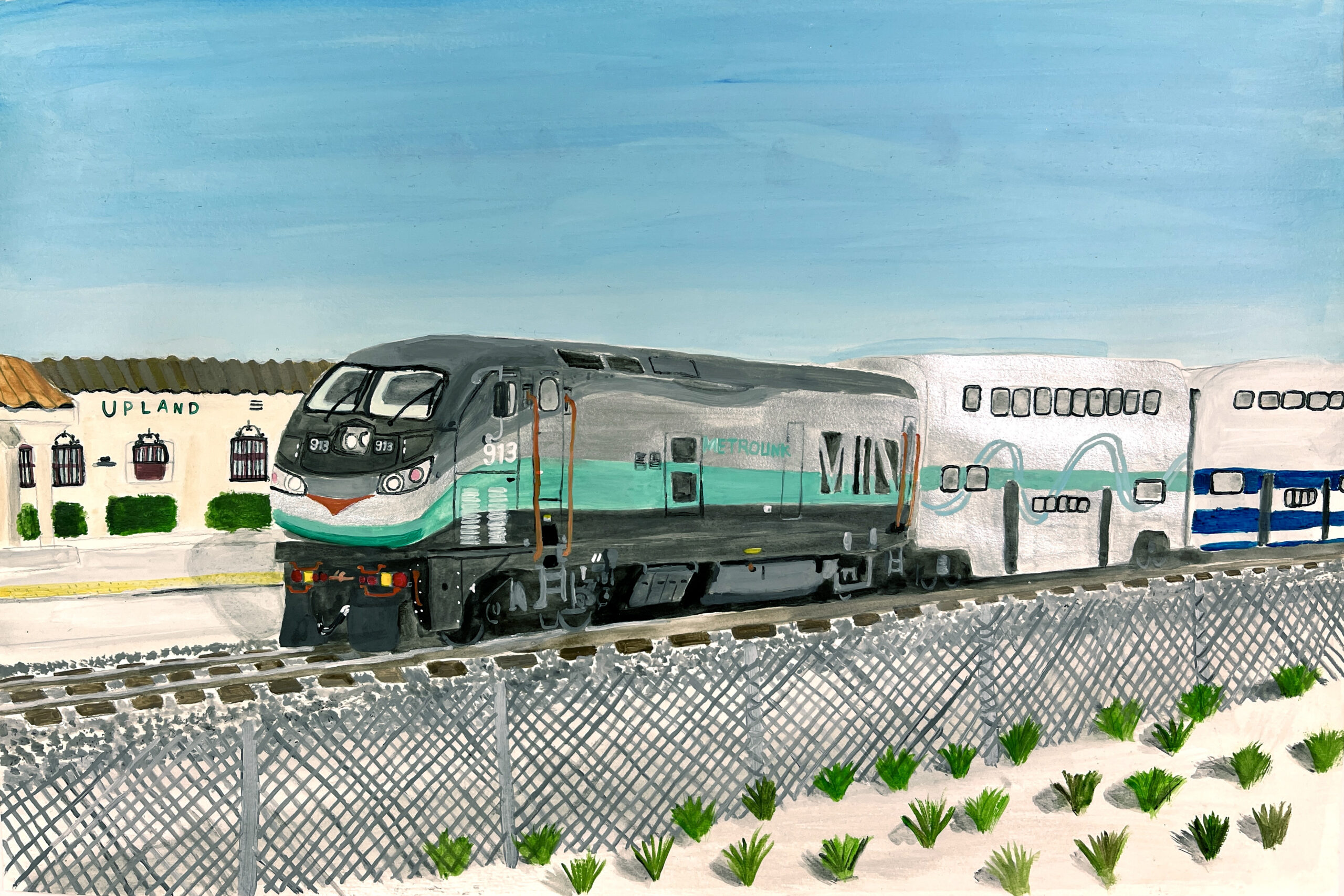 Angel Rodriguez - MetroLink Train